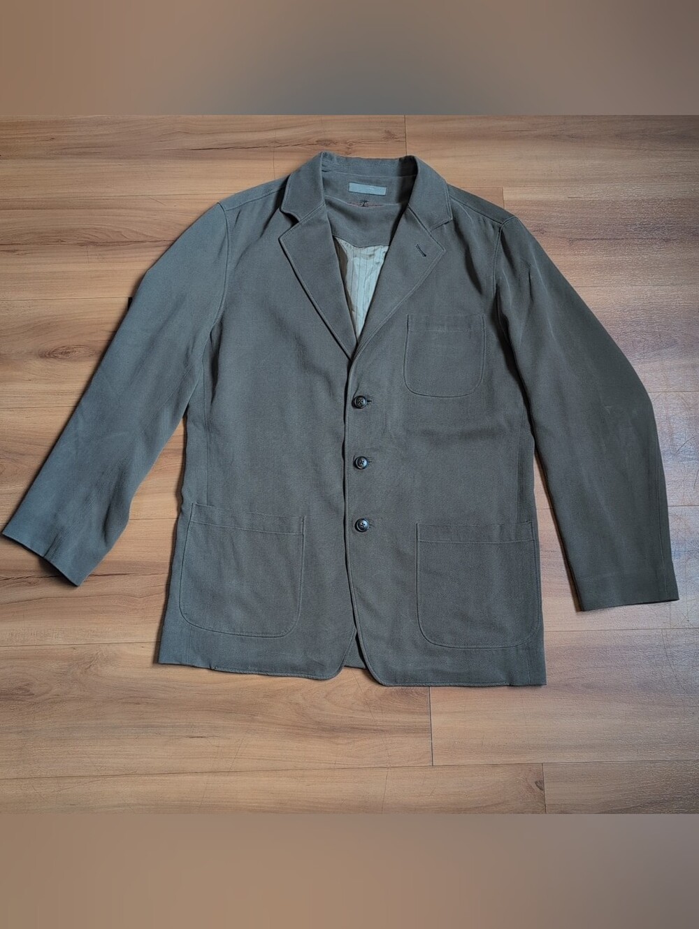Tommy Bahama Jacket Mens Medium Silk Green 3 Button Sport Coat Blazer Casual